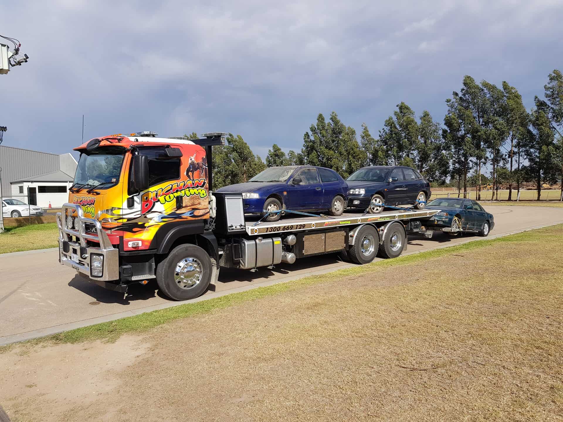 Buchan Towing heavy tow truck